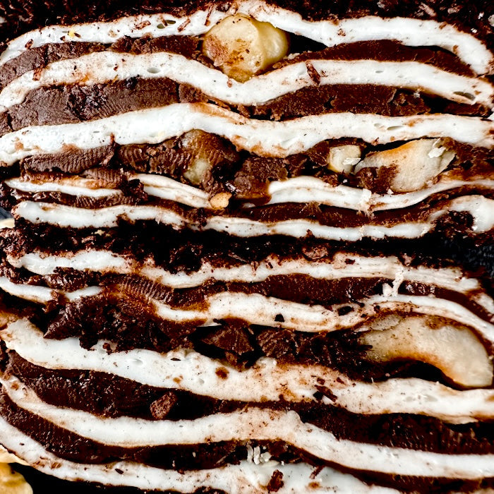 Lukuma tortīte ar lazdu riekstiem un kokosu