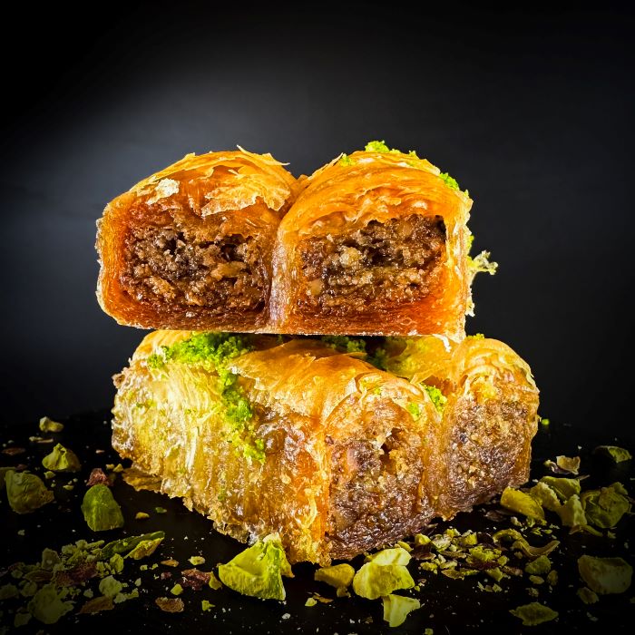 Baklava - pistāciju rullīši