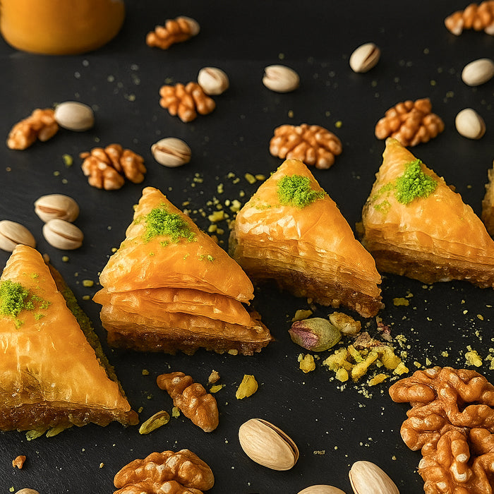 Baklava - pistāciju trīsstūrīši