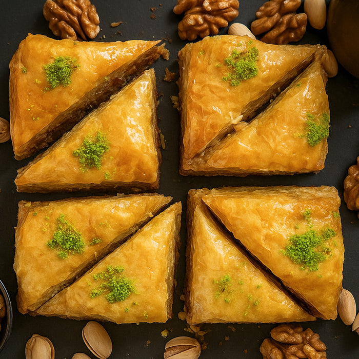 Baklava - pistāciju trīsstūrīši