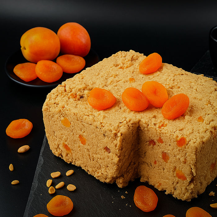 Халва - zemesriekstu ar aprikozēm