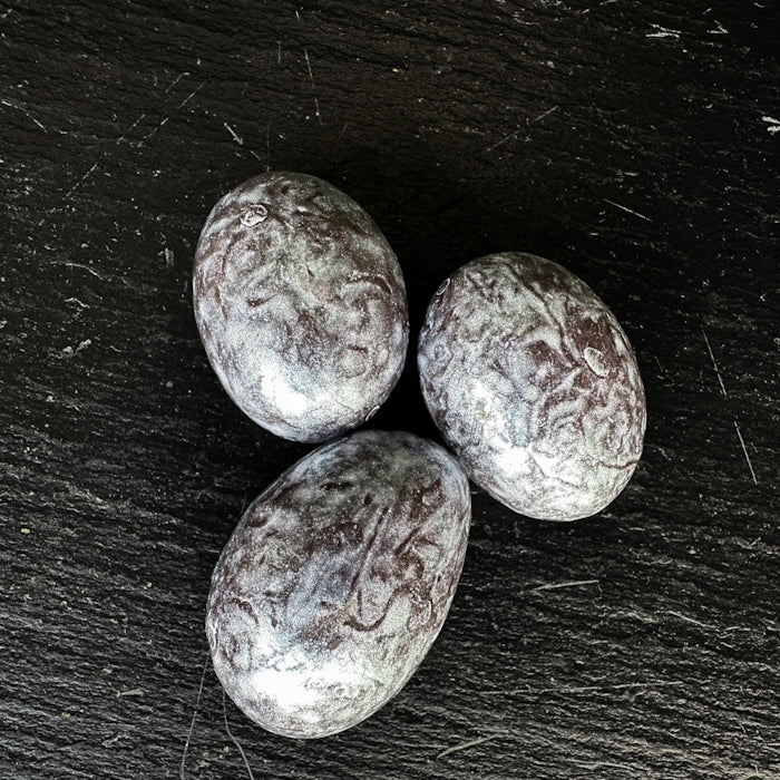 Sudraba mandeles piena šokolādē