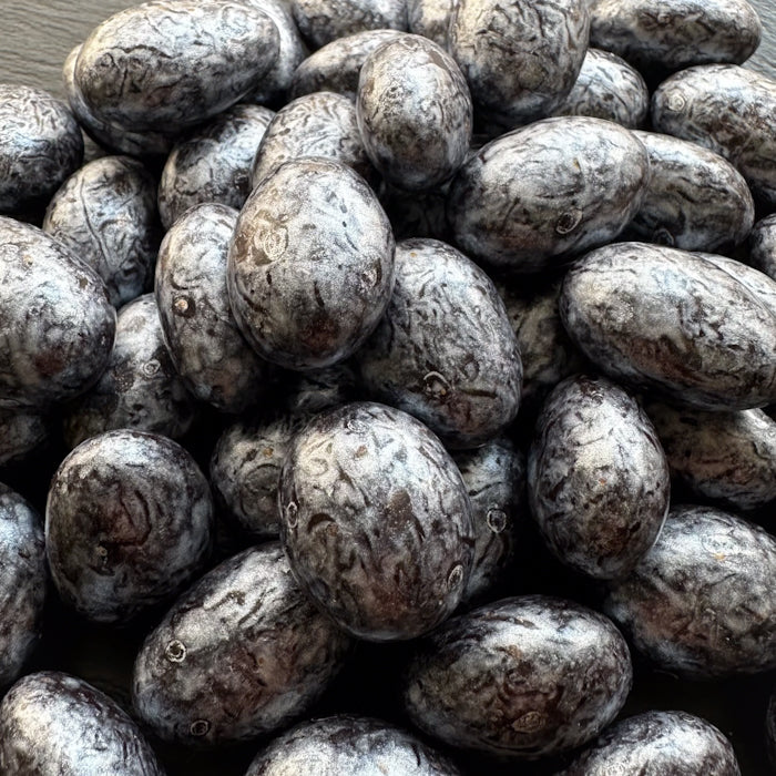 Sudraba mandeles piena šokolādē