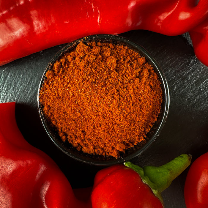 Aromātiska sarkanas saldas paprikas pulveris