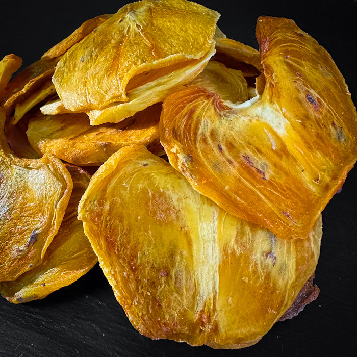 Žāveta hurma bez pievienota cukura, slaisēta