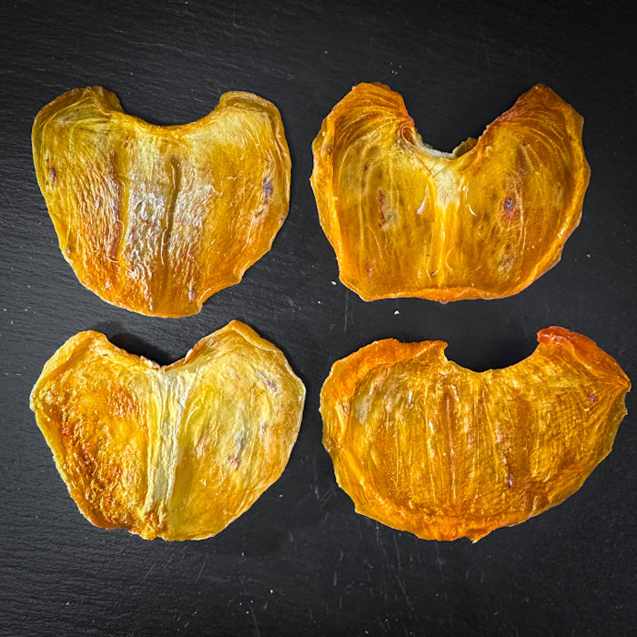 Žāveta hurma bez pievienota cukura, slaisēta