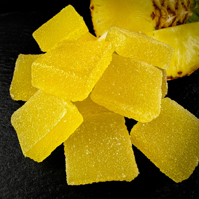 Ananāsu košļājamās konfektes