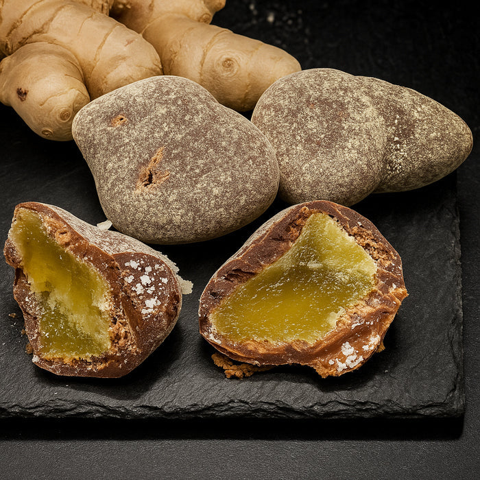 Ингвера дражеас тумша бельгу шоколаде