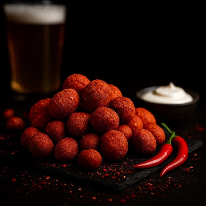 Kraukšķīgie zemesrieksti čili apvalkā