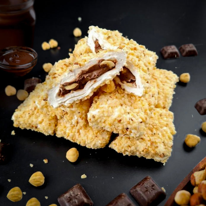 Lukuma spilventiņš ar lazdu riekstiem un "nutellu"