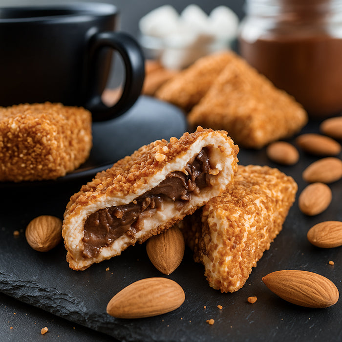 Lukuma spilventiņš ar mandelēm un "nutellu"