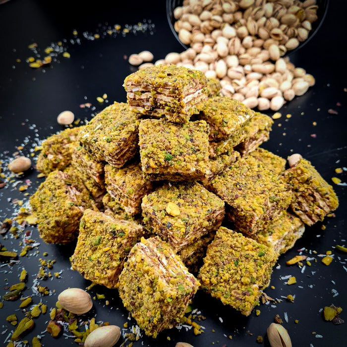 Лукума тортите с фисташками