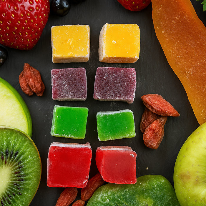 Лукумс ФРУТОМИКС (манго, барбеле, тархуны, упены)