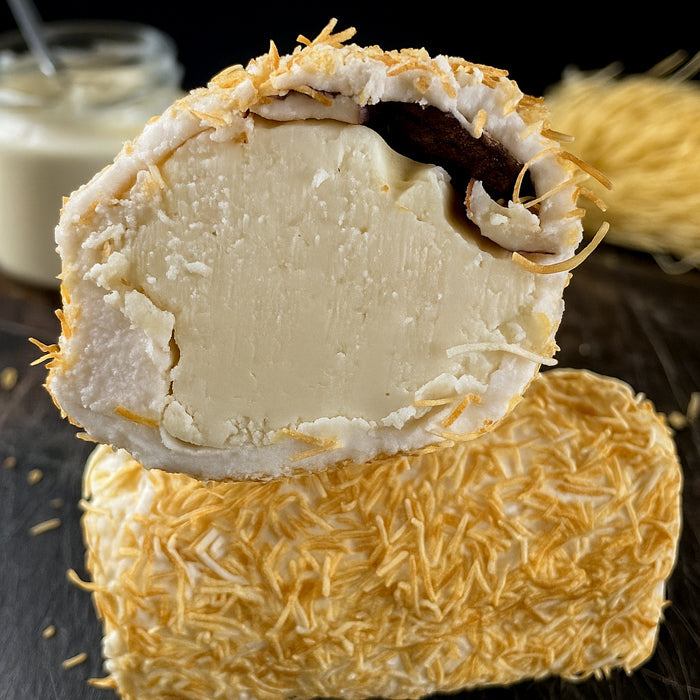 Lukums ar riekstu kremu un kraukšķīgo kadaifu 