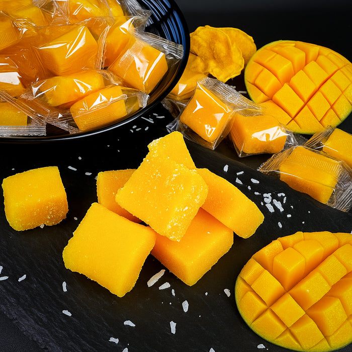 Mango košļājamās konfektes