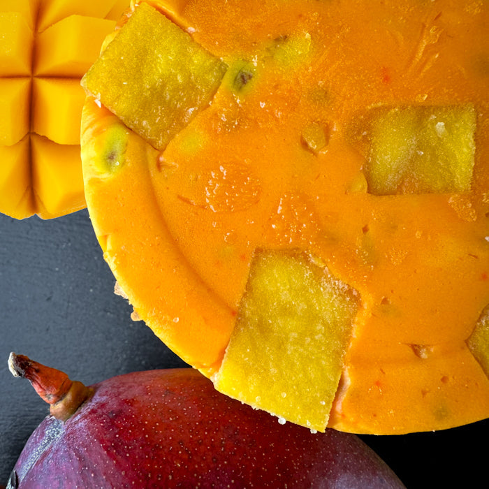 Mini-tortīte no Samarkandas halvas - burvīgs mango