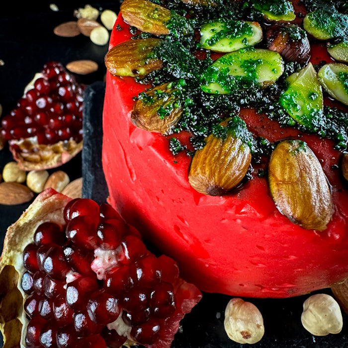 Мини-тортиты без самаркандских халв - sulīgs granātābols