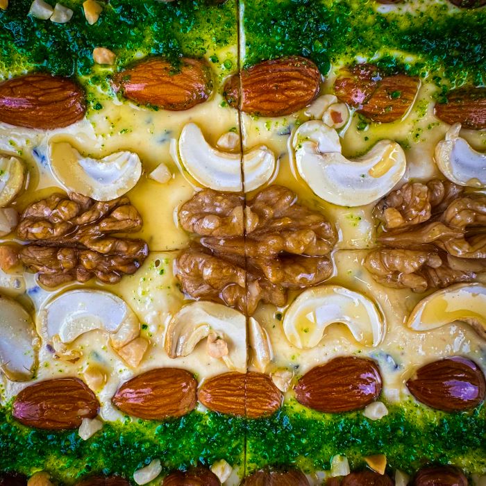 ❗️ Riekstu-piena halva-šerbets ar riekstiem un saldējuma garšu