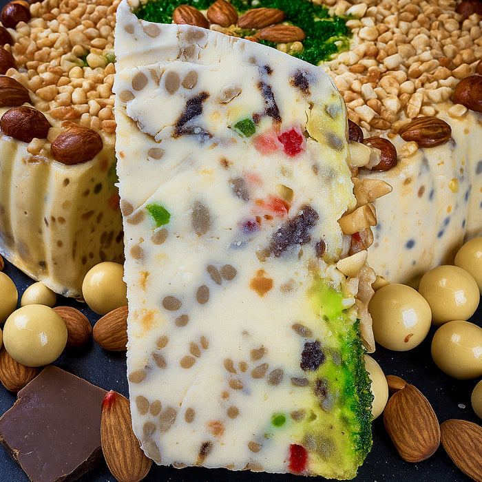 Fantastiska Samarkandas piena halva ar saldējuma garšu