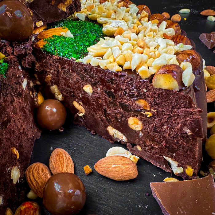 Samarkandas halva ar šokolādi un riekstiņiem