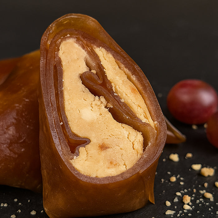 Samsas trīsstūrīši ar lazdu riekstu kremu 