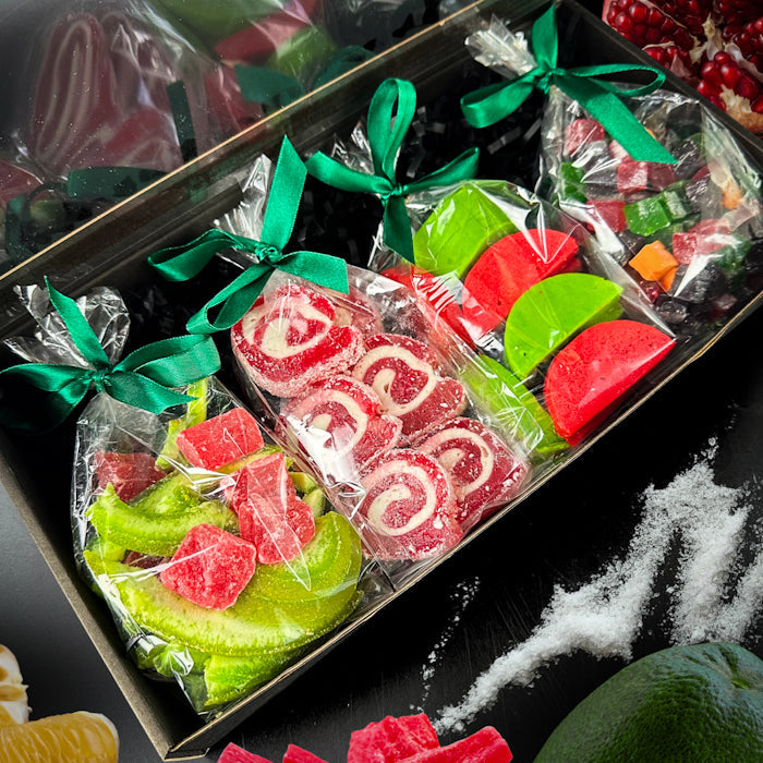 Austrumu saldumu un žāvetu augļu miks