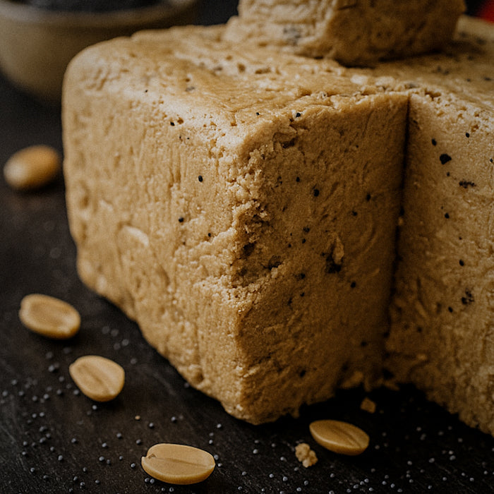 Халва zemesriekstu ar magonēm 